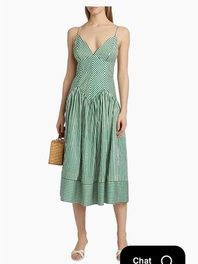 farm rio bow linen dress Farm Rio Bow Linen Midi Dress by FARM RIO